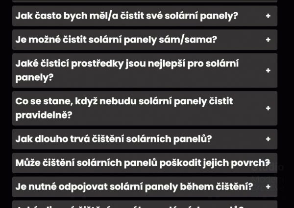 Zobrazení měnící se tvar 5x5 e